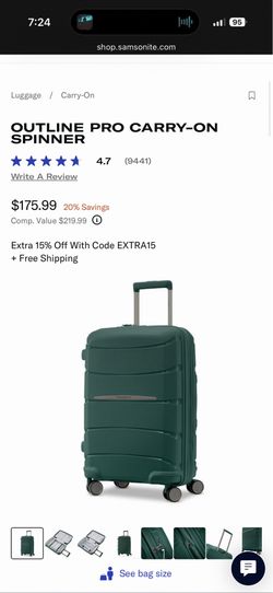 Samsonite carryon
