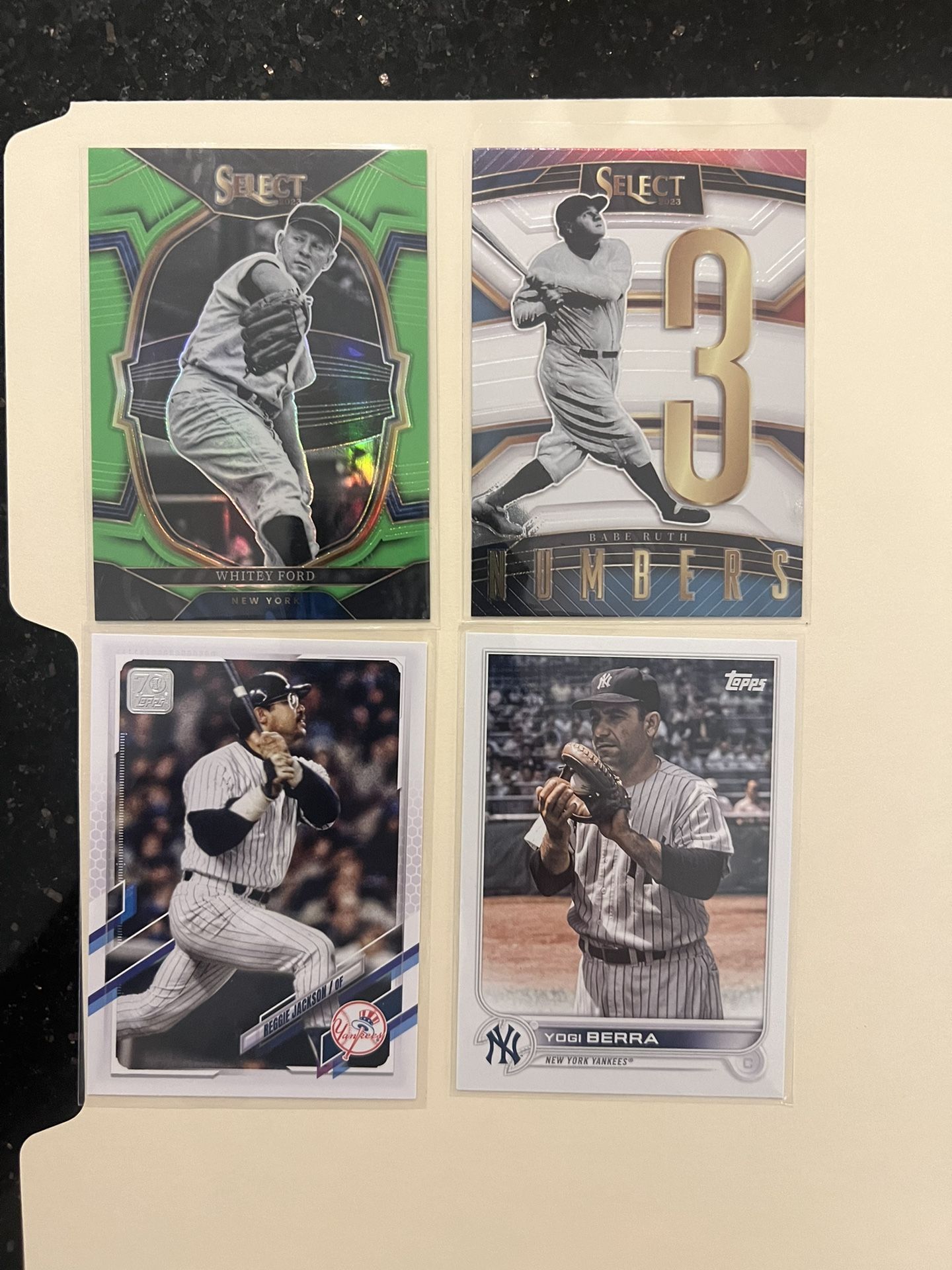 🔥🏆Yankee Greats: Captain Derek Jeter, Yogi Berra, Whitney Ford /75, Babe Ruth, Sheffield, A-Rod, Reggie Jackson
