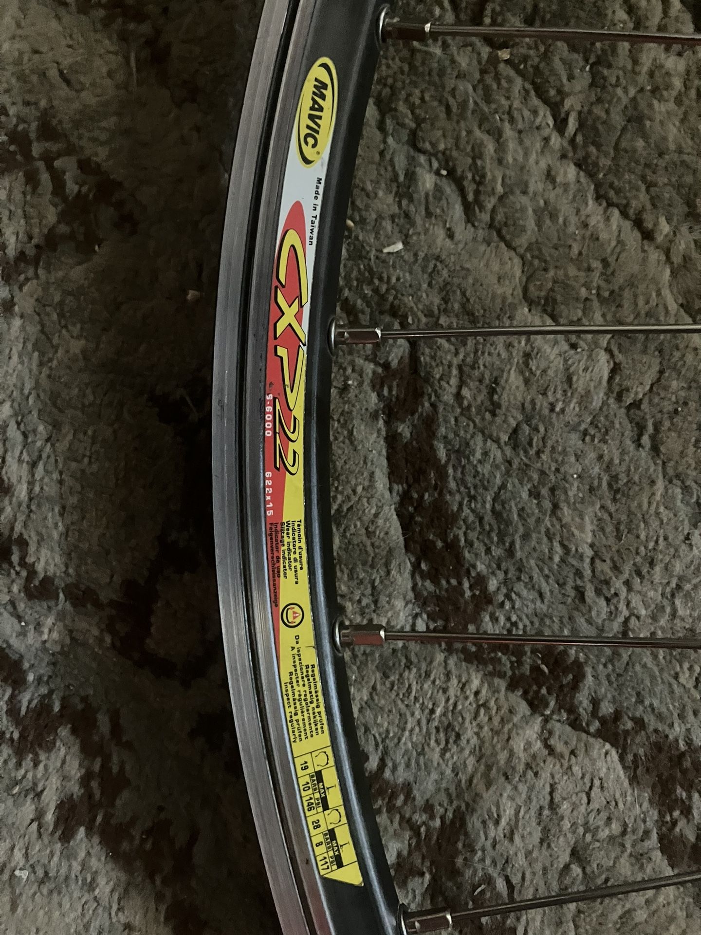 Inner Tube 622x15c Tire Size Bike Wheels, Tires, Tubes And Rear Gears