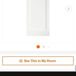 ✨️ eightdoors 28 in. x 80 in. x 1-3/8 in. Shaker White Primed 1-Panel Solid Core Wood Interior Slab Door W4965