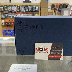 Sigma Art 17-40 F1.8 X Mount