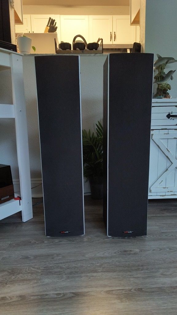 Pair Of Polk Audio Model M20 Speakers