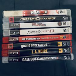 Sony Playstation 3, Ps3 Games Lot Of 8 in very good condition fully functional. Please check out photos read info