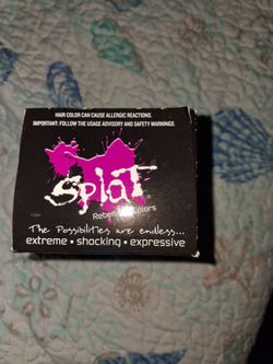 Brand new still sealed splat direct dyes hair color pink fetish