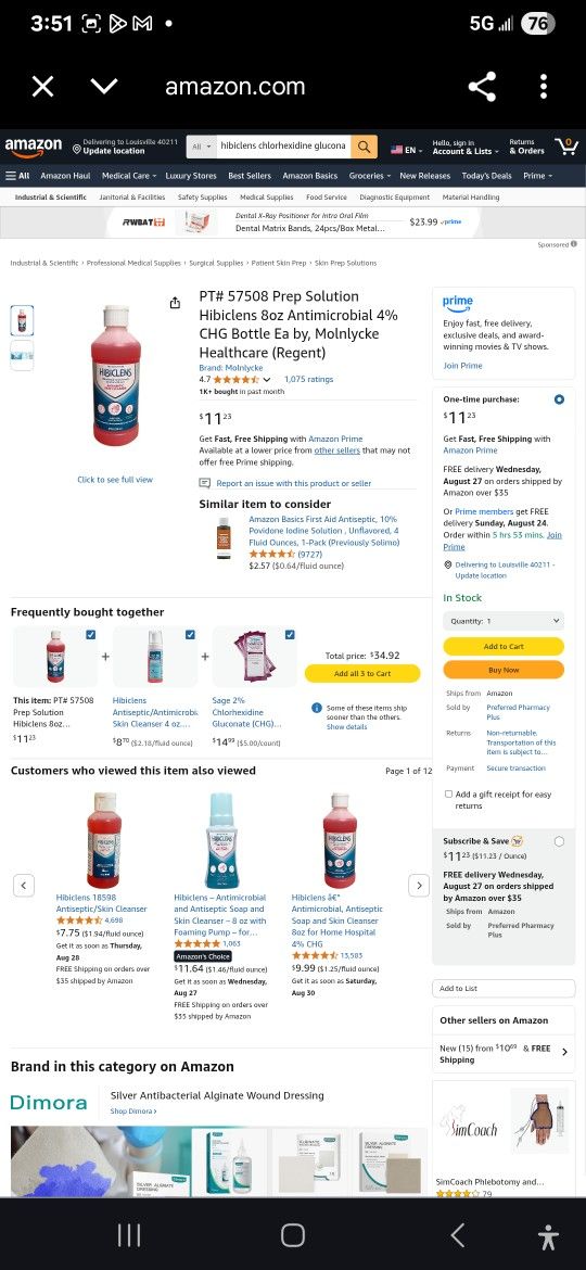 Hibiclens Skin Cleaner 