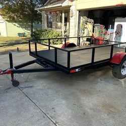 Utility trailer Completely reconditioned 6.5’ x 10’