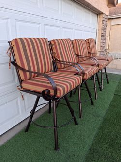 Arizona high swivel bar stools