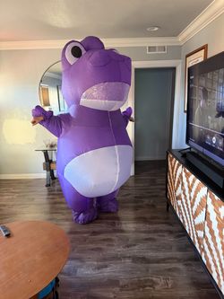 Inflatable dinosaur costume men’s