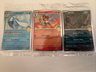 Pokémon Pitch Black Promos Set