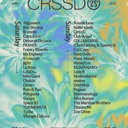 CRSSD Festival( 2 Day Pass ) 