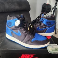 Nike Air Jordan 1 High Size 12 Royal Satin 🔥 