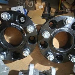 New Forged 1.5" Hub Centric Wheel Spacers - 5x5 (5x127) 71.5mm Bore - $140 Cash