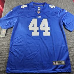 Cam Skattebo New York Giants Stitched Blue Home Jersey New