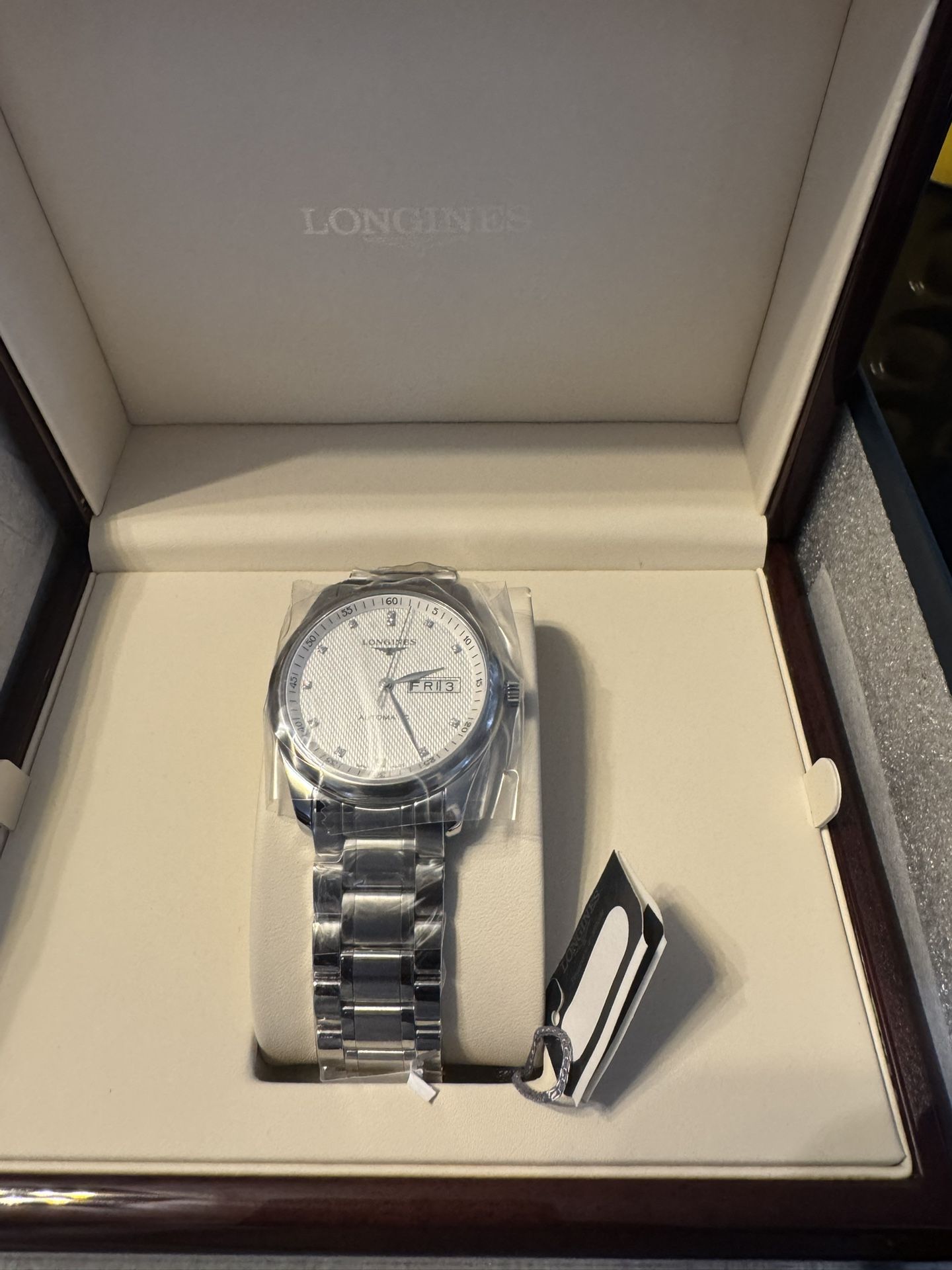 Longines Master Collection Diamond Hour Marker Watch