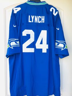 3XL - SEAHAWKS #24 MARSHAWN LYNCH JERSEY