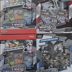 Black Bolt & White Flare Binder Collection