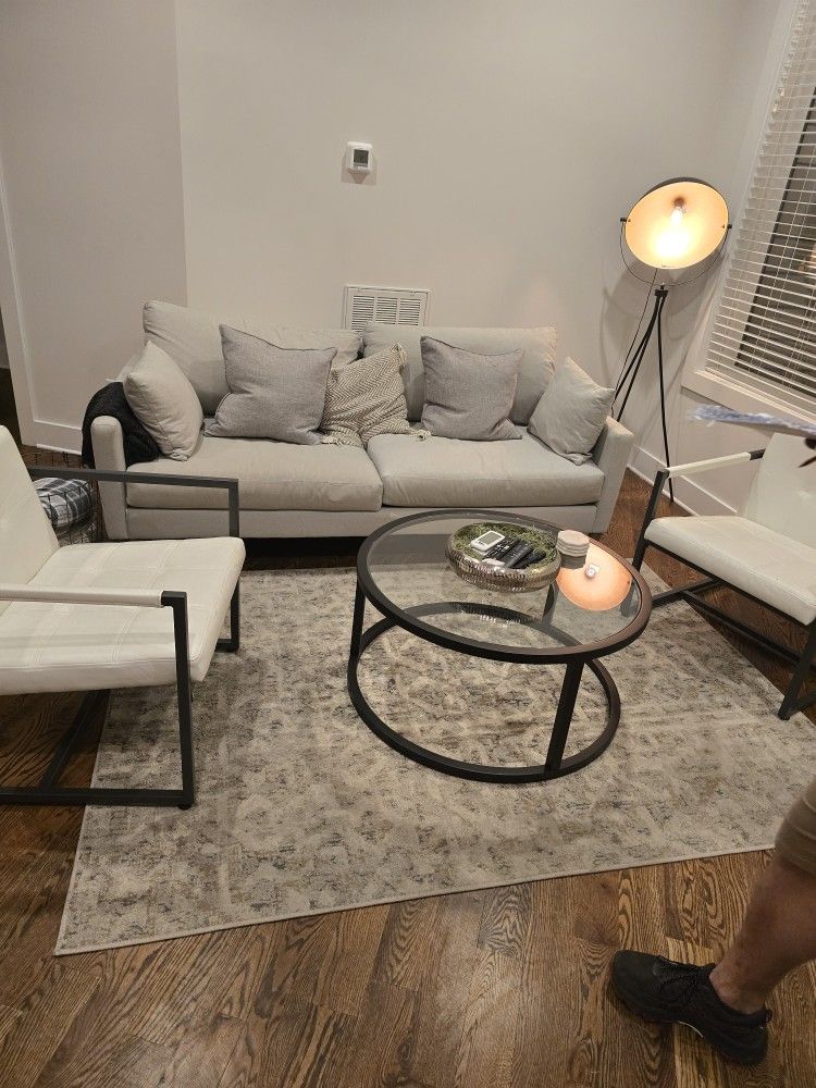 Sofa With 2 chairs