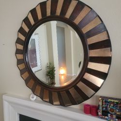 Large Round Mirror