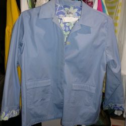 
Lilly Pulitzer Girl's Lt Blue Jacket - Size 14