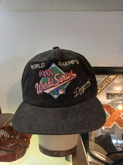 corduroy Los Angeles Dodgers 1988 World Series Champs snapback cap