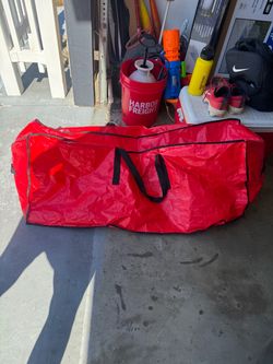 Large Red Heavy Duty Storage Bag