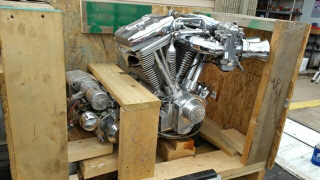 Patrick Racing Motor 113 ci all billit aluminum