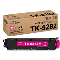 TK-5282 TK5282 High Yield Toner Cartridge (1-Pack, Magenta) - Compatible TK-5282M Magenta Toner Cartridge 1T02TWBUS0 (Up to 11,500 Pages) Replacement 