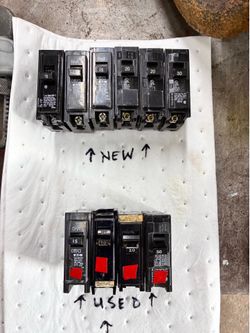 Circuit breakers NEW and USED