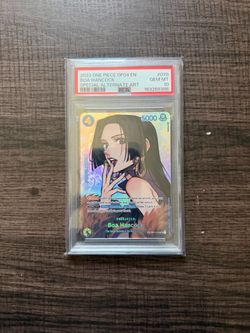 2023 One Piece Op04 EN Boa Hancock #078 Special Alternate Art PSA 10 Gem Mint