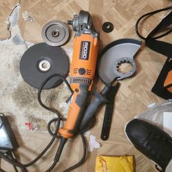 RIDGID  7in. Angle Grinder 