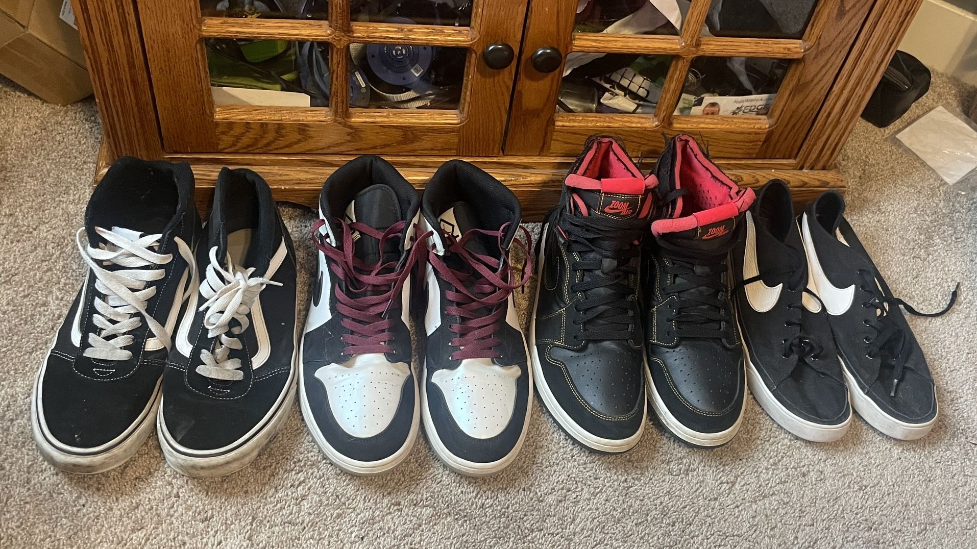 Jordans, Vans, Nike Shoes