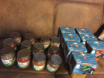 Beech nut stage 2 baby jars variety and Gerber jars