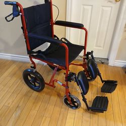 Trasport Wheelchair Driver Brand Niw Folding