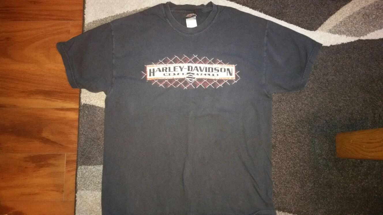 Black Harley Davidson t-shirt