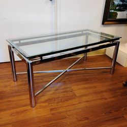 Nova Coffee Table Chrome And Glass 