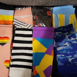 8 Pr Compression Socks L/Xl