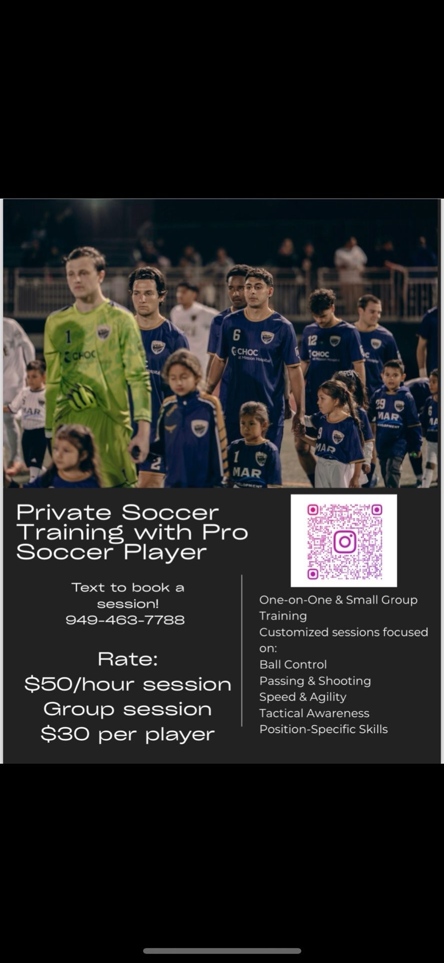 Private Soccer Training