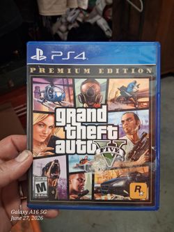 Grand theft auto for playstation 4