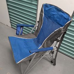 Camping Sports Beach Foldable Chair With Cup Holder 