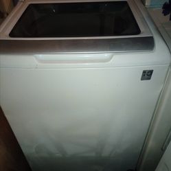 Digital GE stainless steel washer