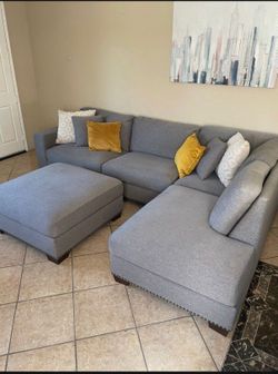 Beautiful Grey Sectional Couch from COSTCO