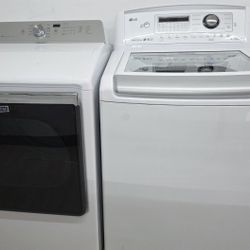 LG Washer & Maytag Dryer 
(Dyer $265 / Washer $275 or Both $525)
Delivery & Warranty Available 

Our Store is Located at:
1260 Highway 85 North 
Fayet