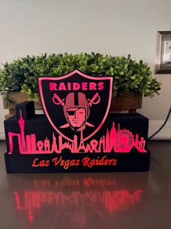 Las Vegas Raiders skyline display LED sign