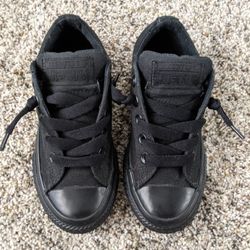 *NEW* All Black Converse All Stars Kids Shoes