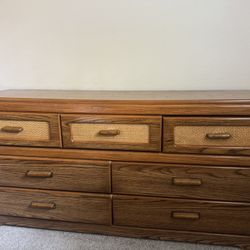 Vintage Ratan Dresser 