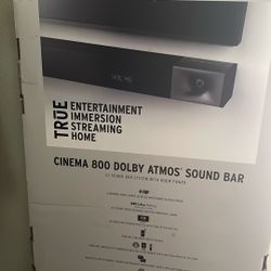 Cinema 800 Dolby Atmos Sound Bar