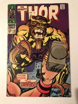 THOR #155 “Now Ends The Universe” *1968* (first series)
