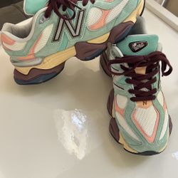 Womens 7 1/2 Custom Design New Balance 9060