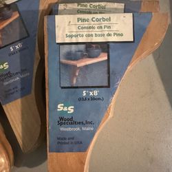 Brand New Pine Shelving, Materials, And Shelves