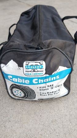 LACLEDE cable car SNOW CHAINS NEW 